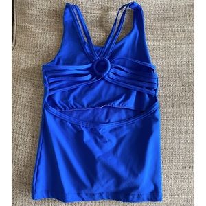 Worn 1x Brasilsul bright cutout back top M (lululemon - like)